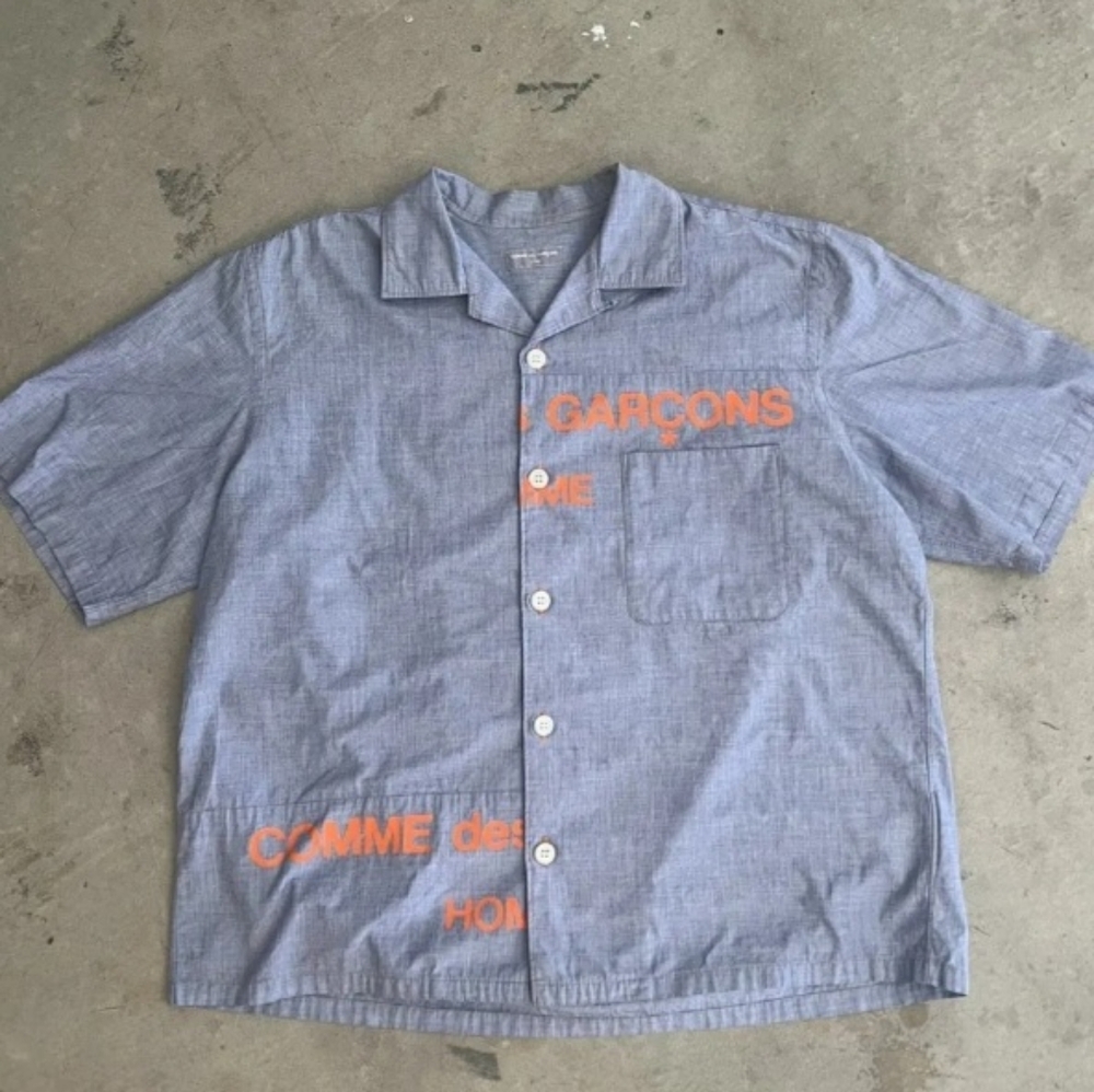2001 Comme Des Garcons Homme Split Shirt